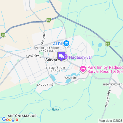 Hotel Bassiana a térképen